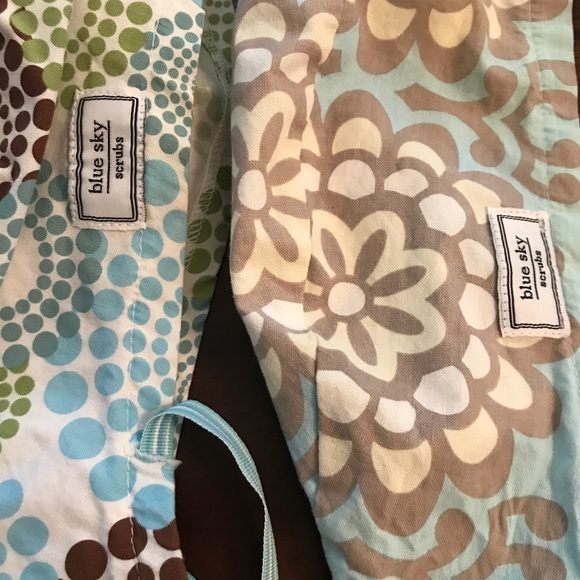 Blue sky scrub hats - Picture 2 of 2